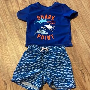 Osh kosh baby boy swim too and bottom